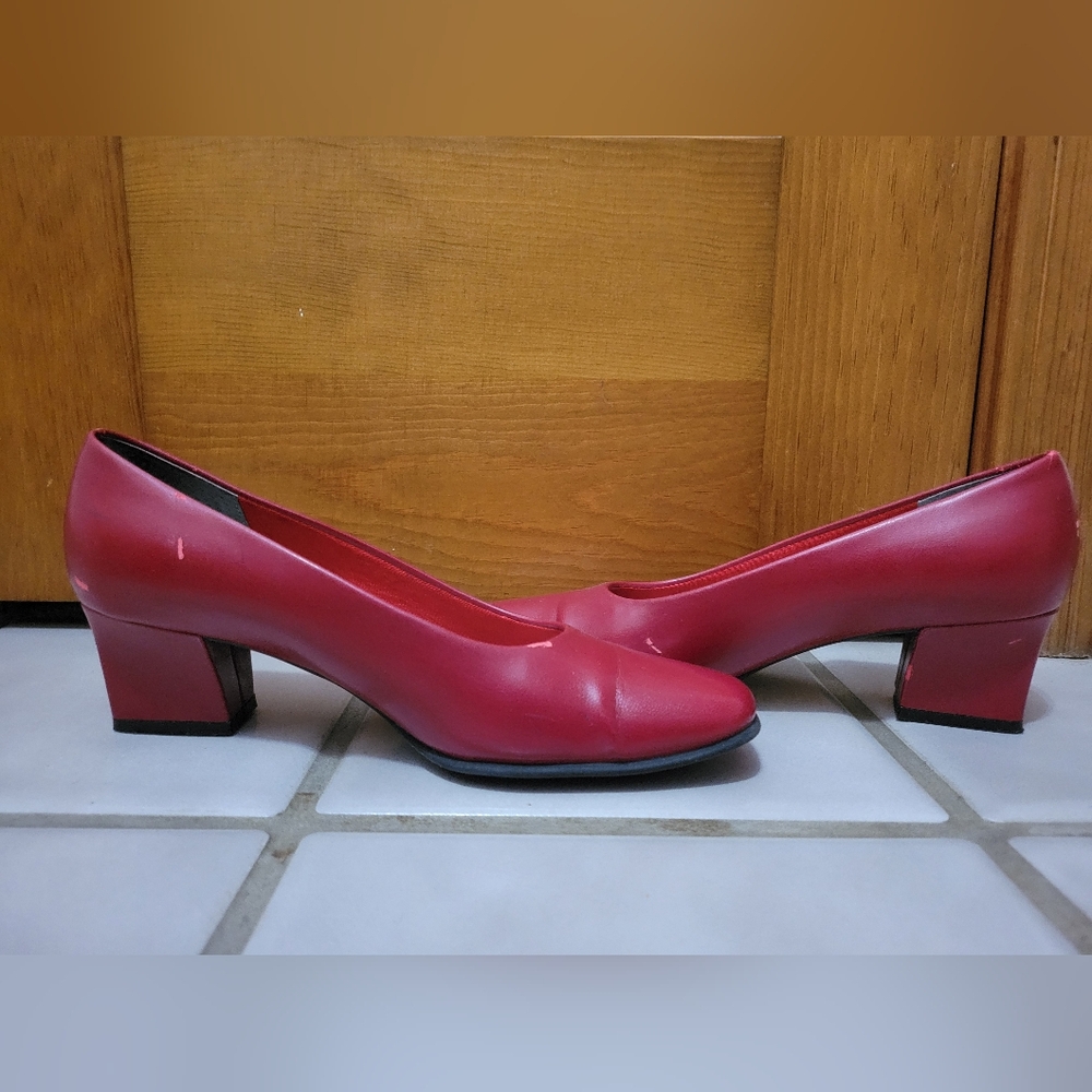 Red Heels - 7M - WITH IMPERFECTIONS